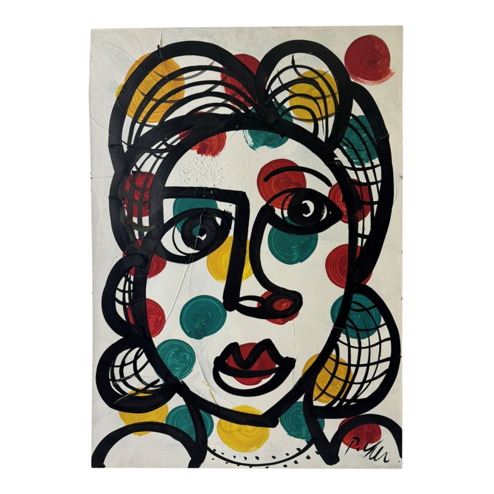 Peter Robert Keil, Listed Artist, Acrylic on Canvas 35.5 in. x 23.5 in. Abstract Original, Stretched: Peter Robert Keil, Listed Artist, Acrylic on Canvas 35.5 in. x 23.5 in. Abstract Original, Stretched Canvas (Unframed). PETER ROBERT KEIL One of Germany’s best contemporary painters, Peter Robert Ke