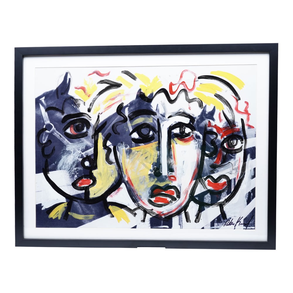 Peter Robert Keil "Faces of Miami" Framed (1 of 5)