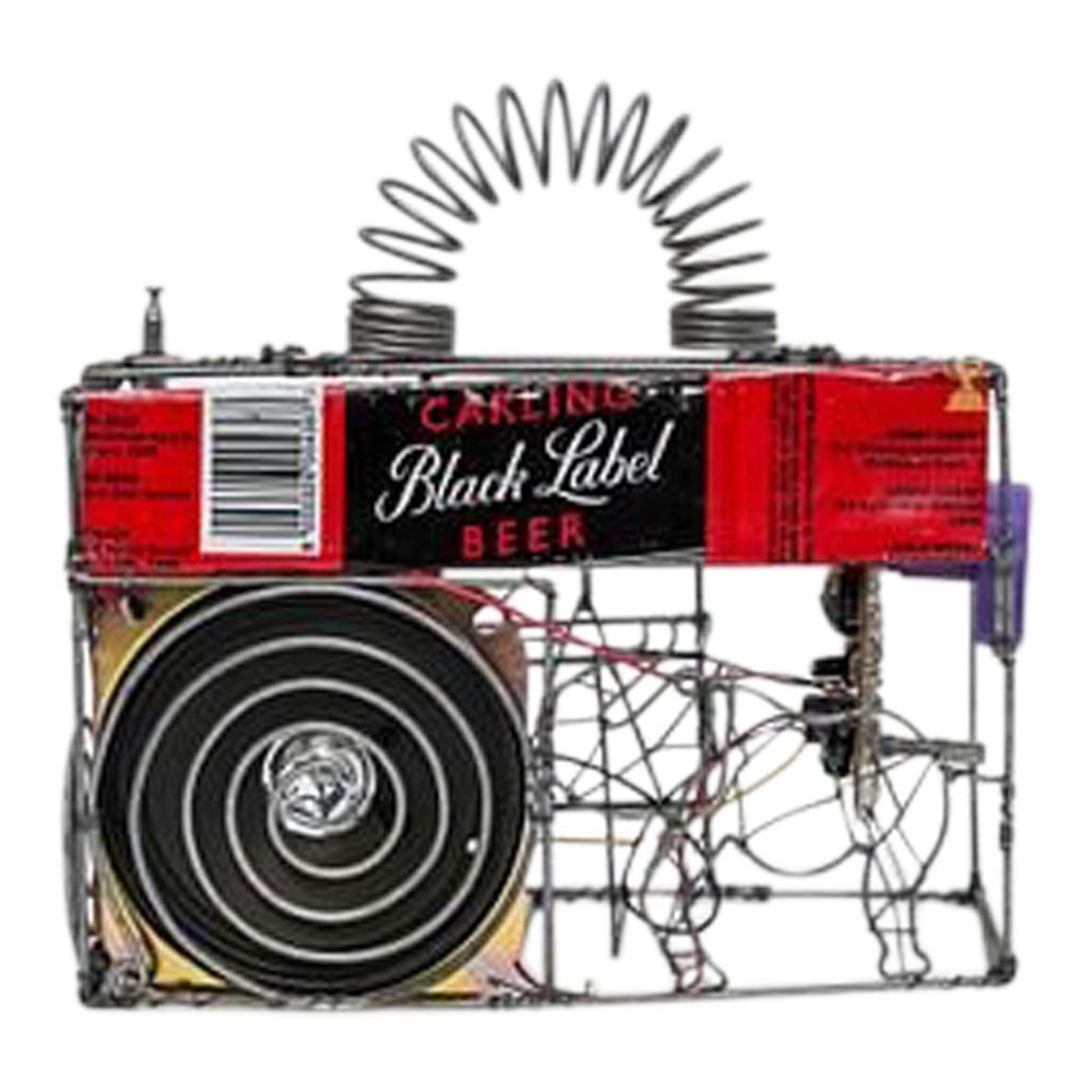 New York Abstract Artist Edward Avedisian Radio Sculpture. Estate Of The Artist: Wonderful whimsical sculpture by the well-known New York abstract artist Edward Avedisian (1936 - 2007). Somewhat unusual for the well-known abstract artist but here he creates a very whimsical radio