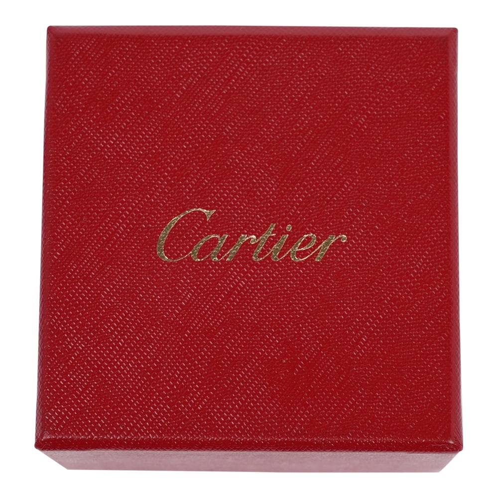Cartier Ring AU750 3mm 18K Gold Size 8.75 Authentic Original Box (1 of 7)