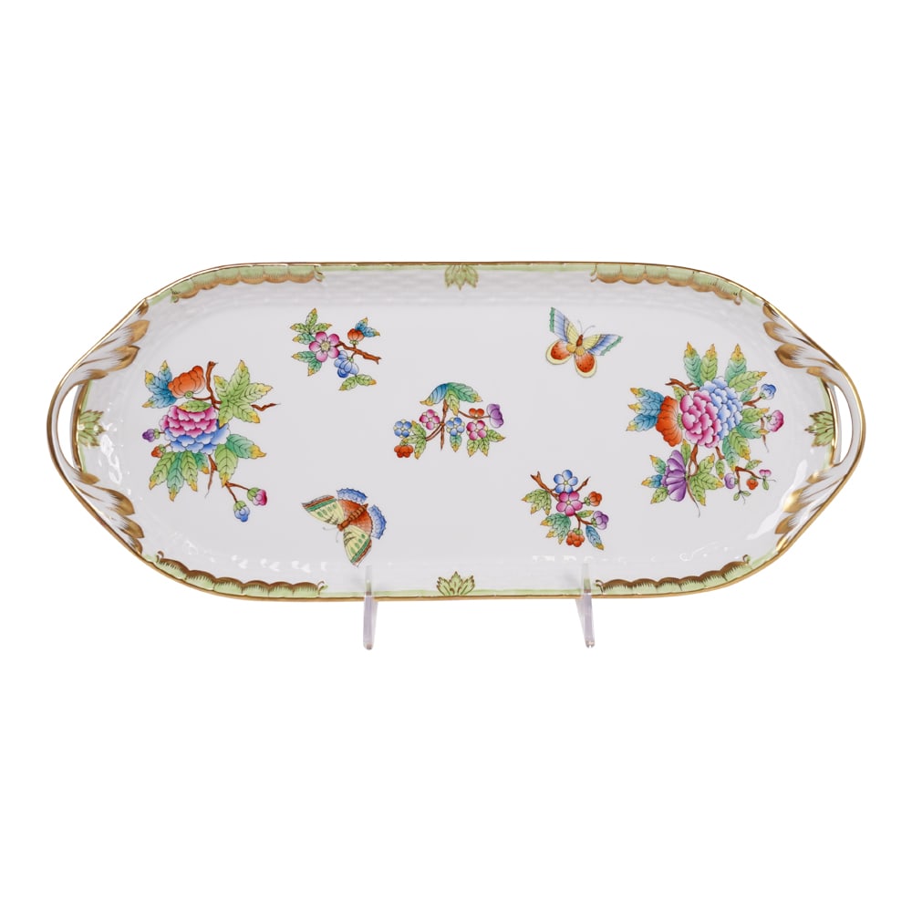 Herend Queen Victoria Tea Sandwich Serving Tray, 436, VBO 9 (1 of 5)