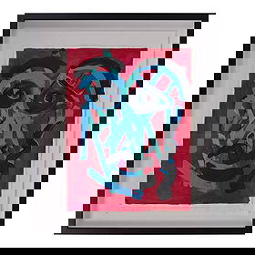 Peter Robert Keil 1975 Framed Pablo Picasso (Paris): Peter Robert Keil 1975 Framed Pablo Picasso (Paris). Signed on Lower Left and Verso. Professionally Framed and Matted. One of Germany's prolific contemporary painters. Born to parents who were both ar