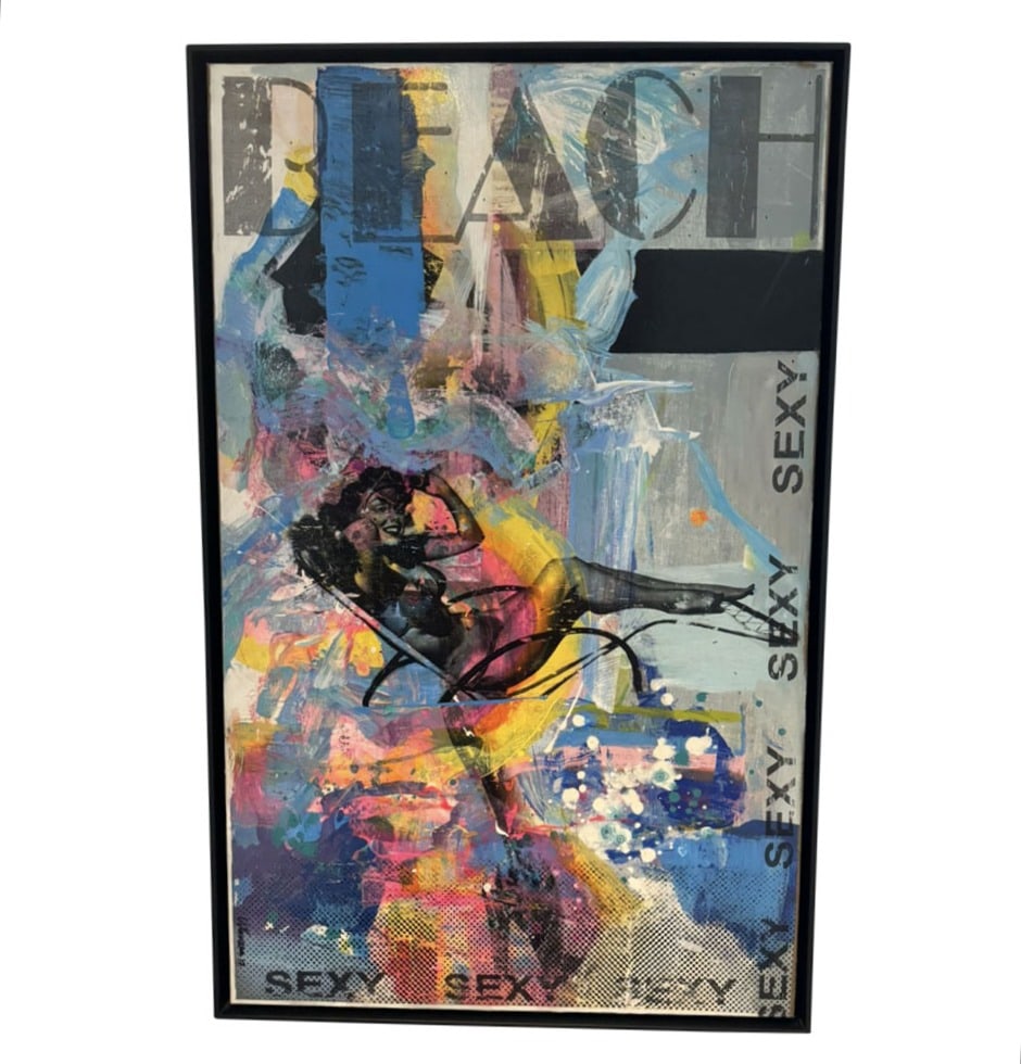 Fernando Villanueva Rivera Miami Glamour (Artist Proof) Professionally Framed (1 of 4)