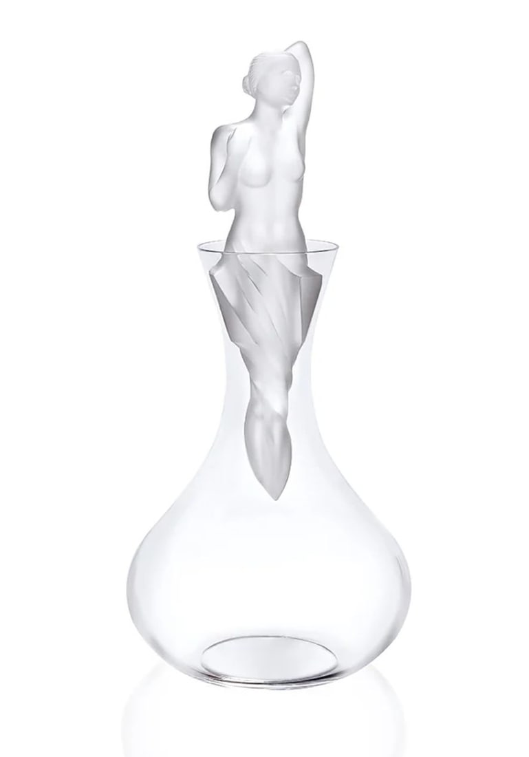 Aphrodite Vintage Lalique Numbered Edition Decanter: Aphrodite Vintage Lalique Numbered Edition Decanter. Designed to highlight the flavours of the finest spirits, the Aphrodite decanter enriches the existing Lalique collection of decanters to satisfy t