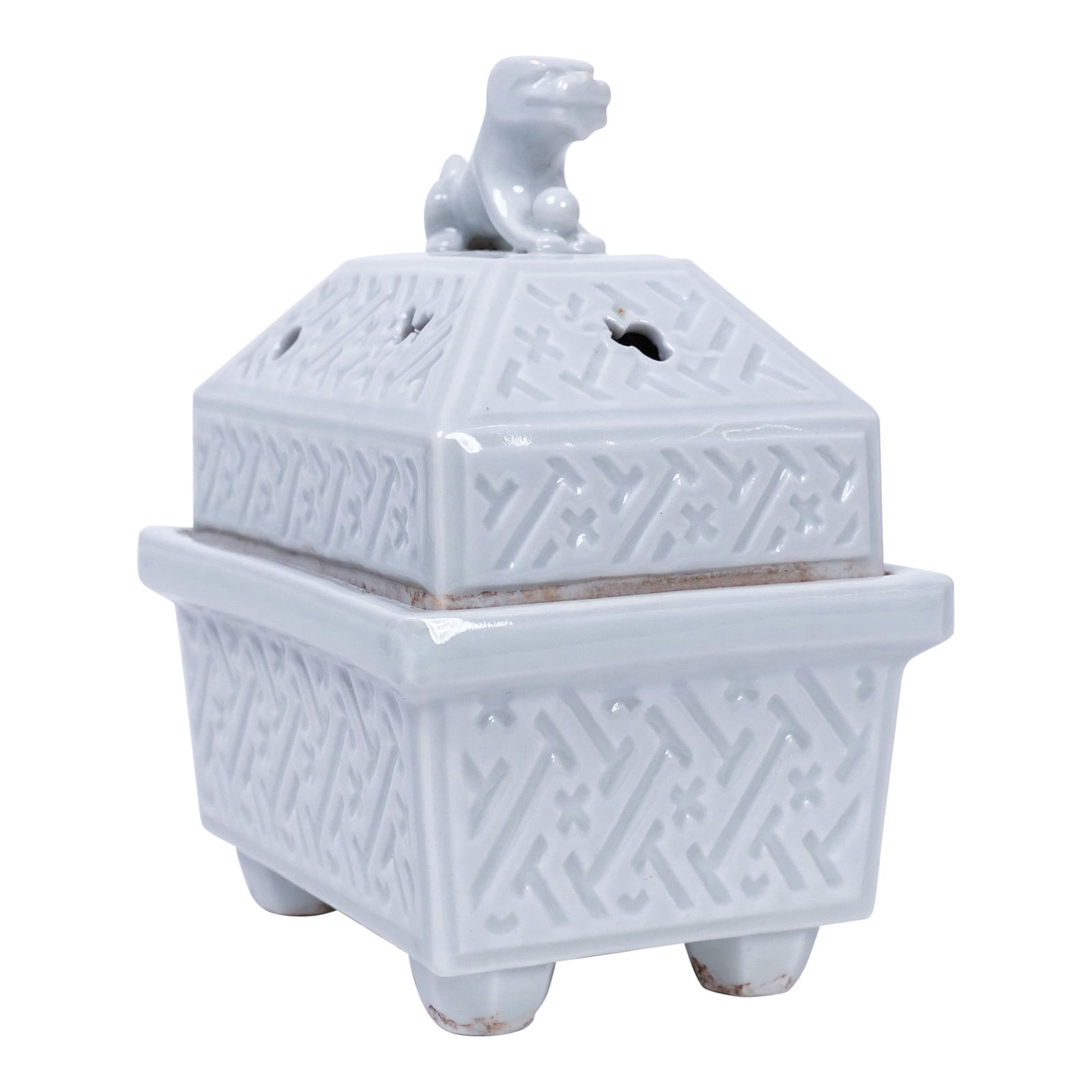 Japanese Hirado __ Porcelain Incense Burner Decorated by Zeshan in 19th Century Imari Style: Japanese Hirado __ Porcelain Incense Burner Decorated by Zeshan in 19th Century Imari Style, representing a refined intersection of ritual practice, imperial aesthetics, and regional craftsmanship?it