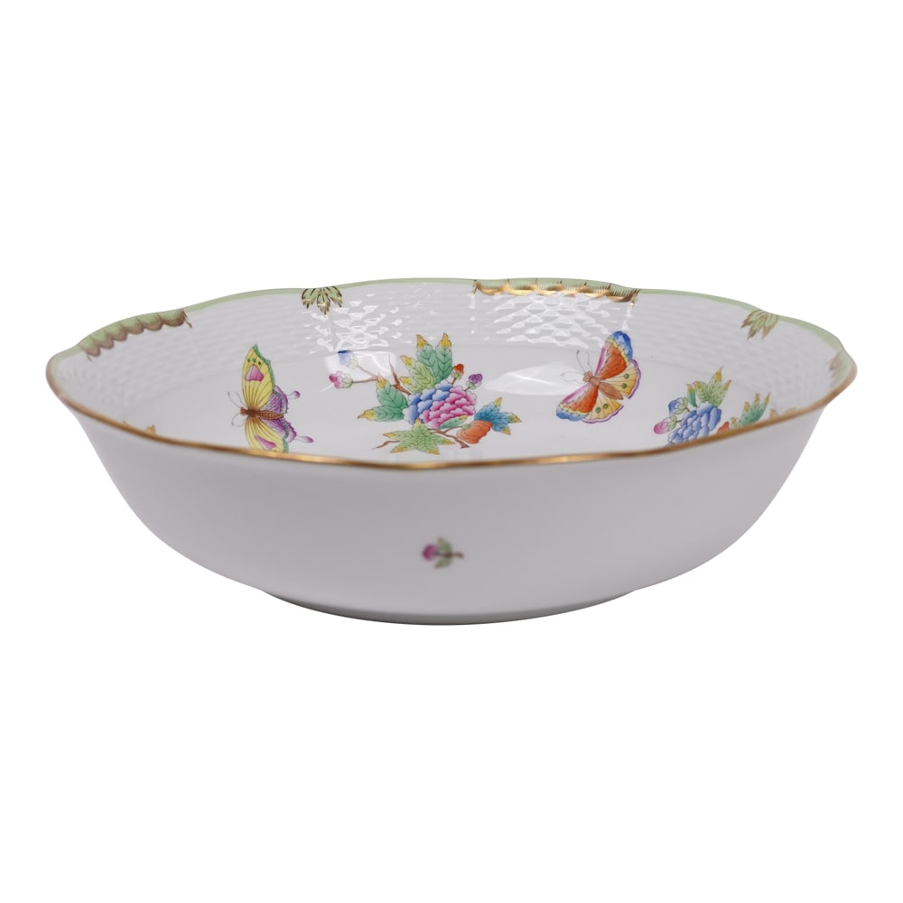 Herend Queen Victoria Large Serving Bowl 80, VBO 7 (1 of 4)