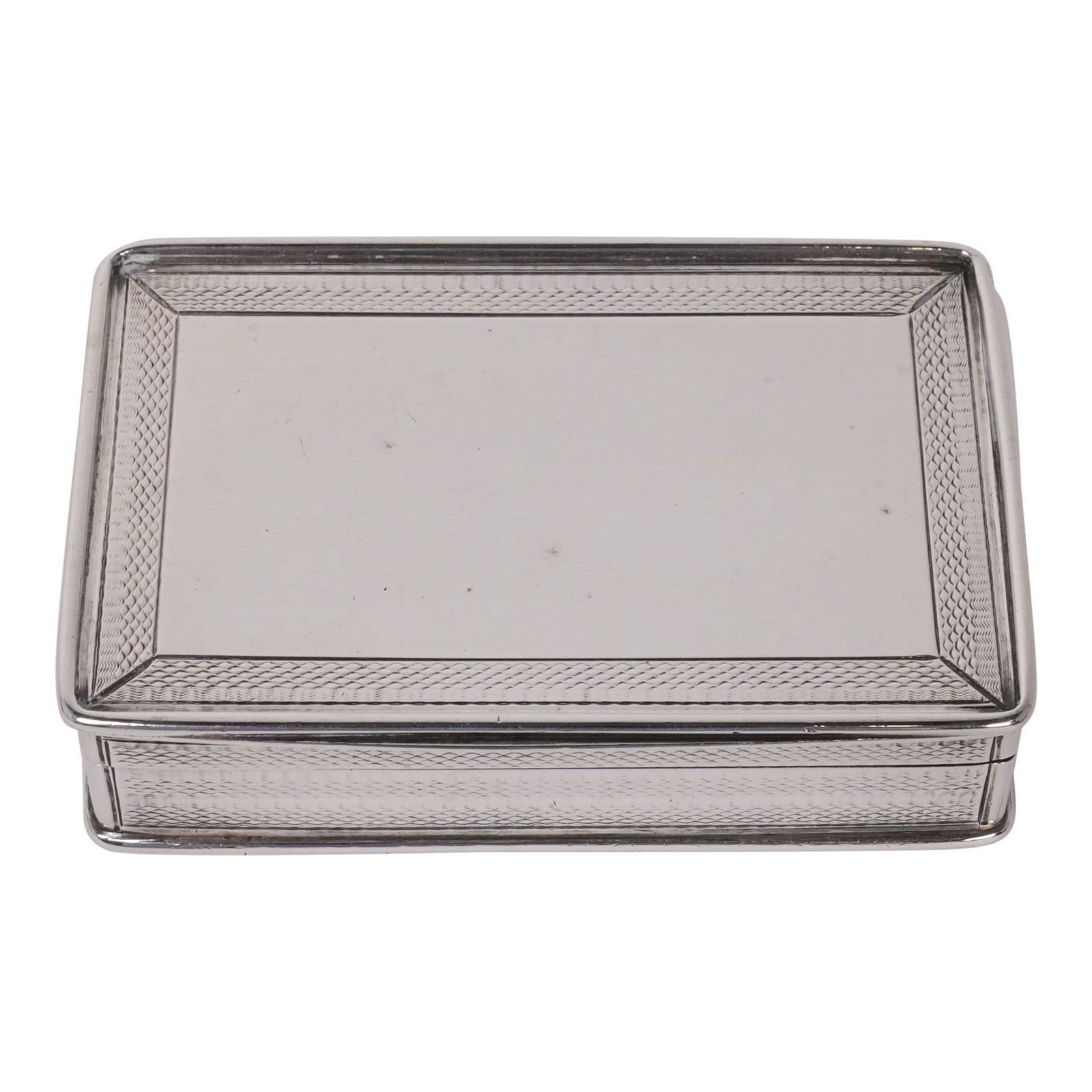 Sterling Silver Hallmarked Victorian Snuff Box or Silver Valet 1839 (1 of 6)
