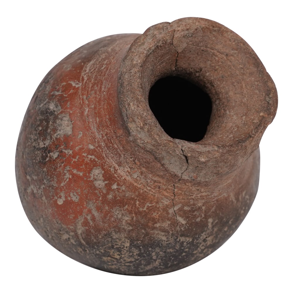 Rare Hebrew Terracotta Handmade Vase AD 100 to AD 300 (1 of 7)