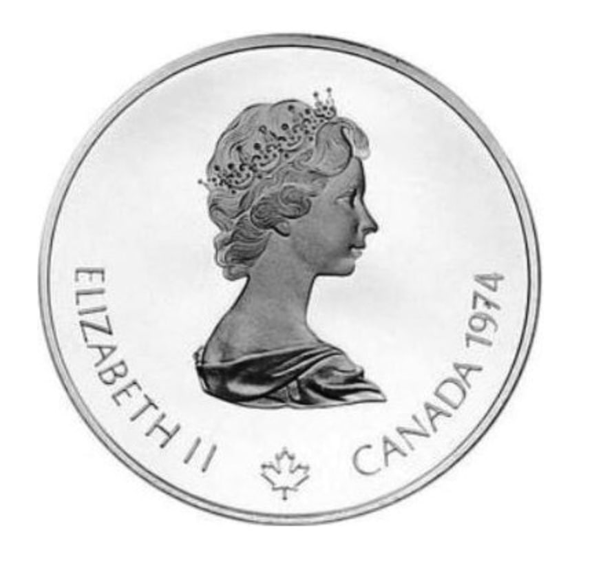 Queen Elizabeth II Montreal Olympics 1974 Canada $10 Cycling Coin MS 67: Graded Queen Elizabeth II Silver Montreal Olympics 1974 Canada $10 Cycling Coin MS 67. NGC: 2946070-002. Provenance: Miami, Florida Estate. House of Craven Auction Gallery: Please consider downloading