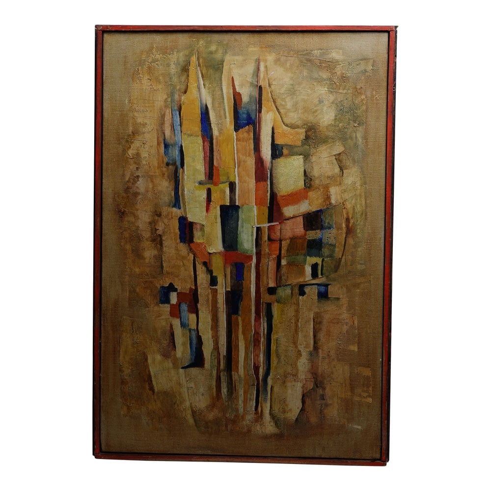 J. Day Mason 50 Autumnal Framed 26 1/2 in. x 18 in.: J. Day Mason 50 Autumnal Framed 26 1/2 in. x 18 in. Provenance: Miami, FL Estate. House of Craven Auction Gallery: Please consider downloading our free mobile app available on iOS and Android: House o