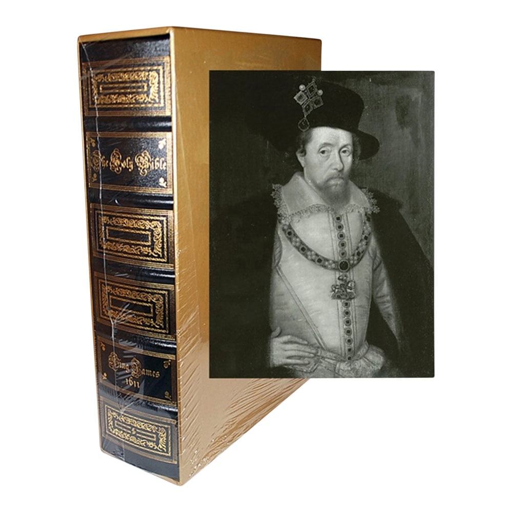 RARE SEALED The King James Bible,1611 Edition, Leather Bound Deluxe Limited Edition of Only 400: RARE SEALED The King James Bible,1611 Edition, Leather Bound Deluxe Limited Edition of Only 400 Easton Press [Sealed]. The Easton Press, 2011. Norwalk, CT. THE KING JAMES BIBLE (The Classic 1611 Editi