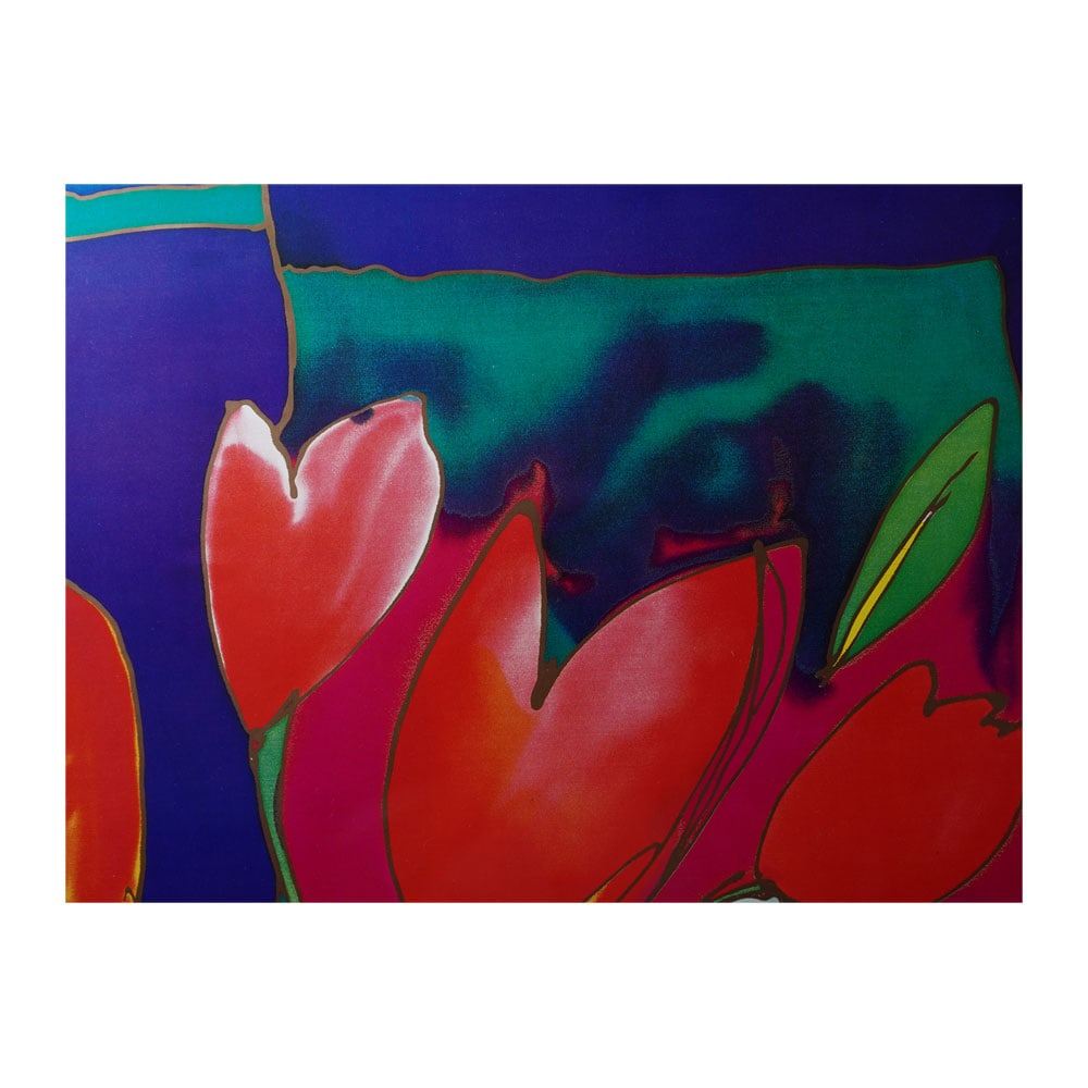 Exploding Tulips Suzanne May Framed Offset Lithograph - 3