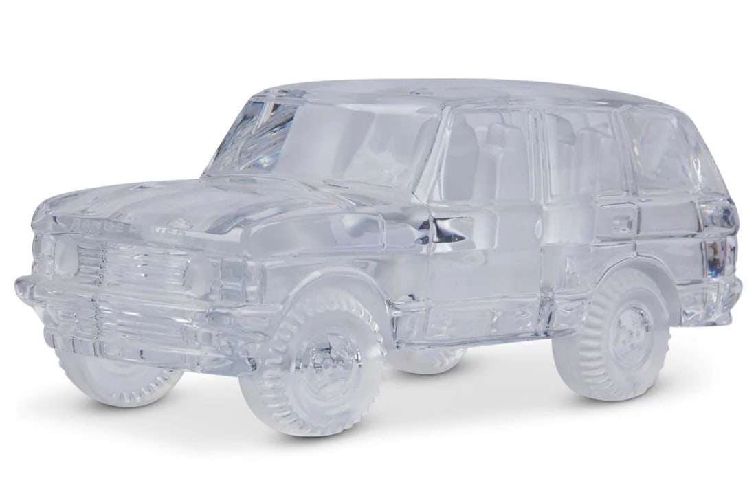Rare Daum Crystal Range Rover Model by Claude Nicolas (1 of 9)