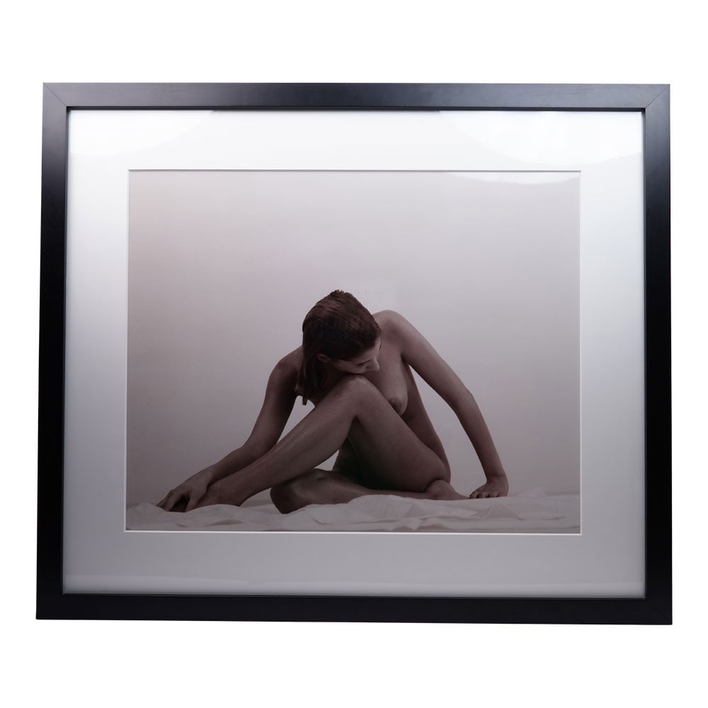 Victor Gutierrez, Seated Woman, 1987 Patinated Bronze Sculpture: Victor Gutierrez (b. 1950, Mexican) Seated Woman LA CONCHITA, 1987 Patinated Bronze Signed, Dated 1987 in the Casting: Victor Gutierrez 87 on Beautiful Marble Base with veining. Purchased for $5,500 i