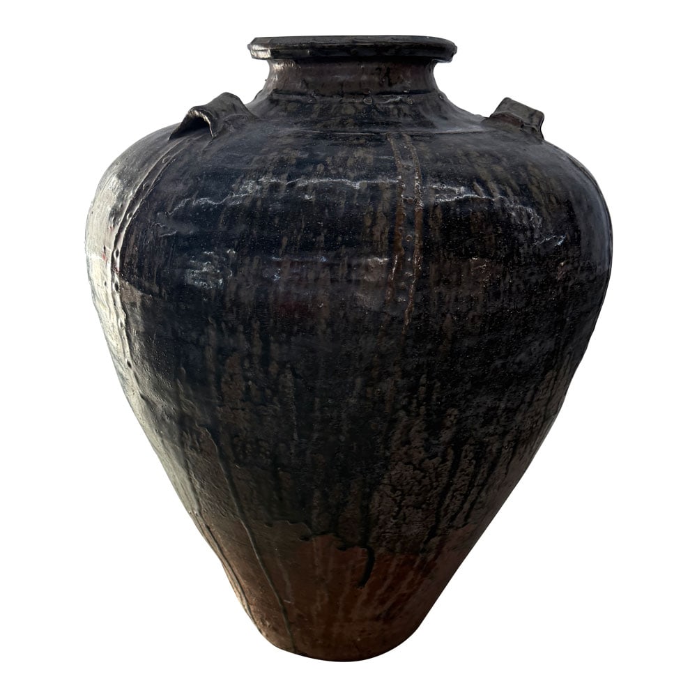 Ming Dynasty (1368-1644) Large Ceramic Chinese Storage Jar (1 of 4)