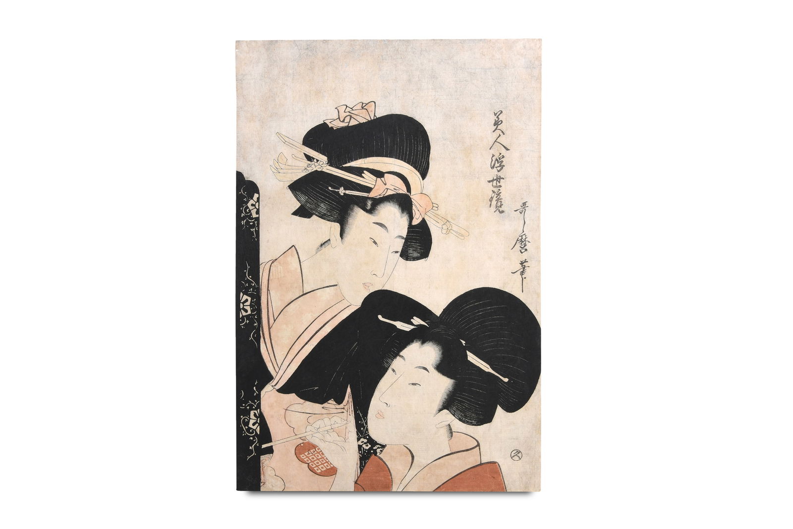 TA 5% Vat. KITAKAWA UTAMARO (1753 — 1806) Edo period, circa 1800 (1 of 3)