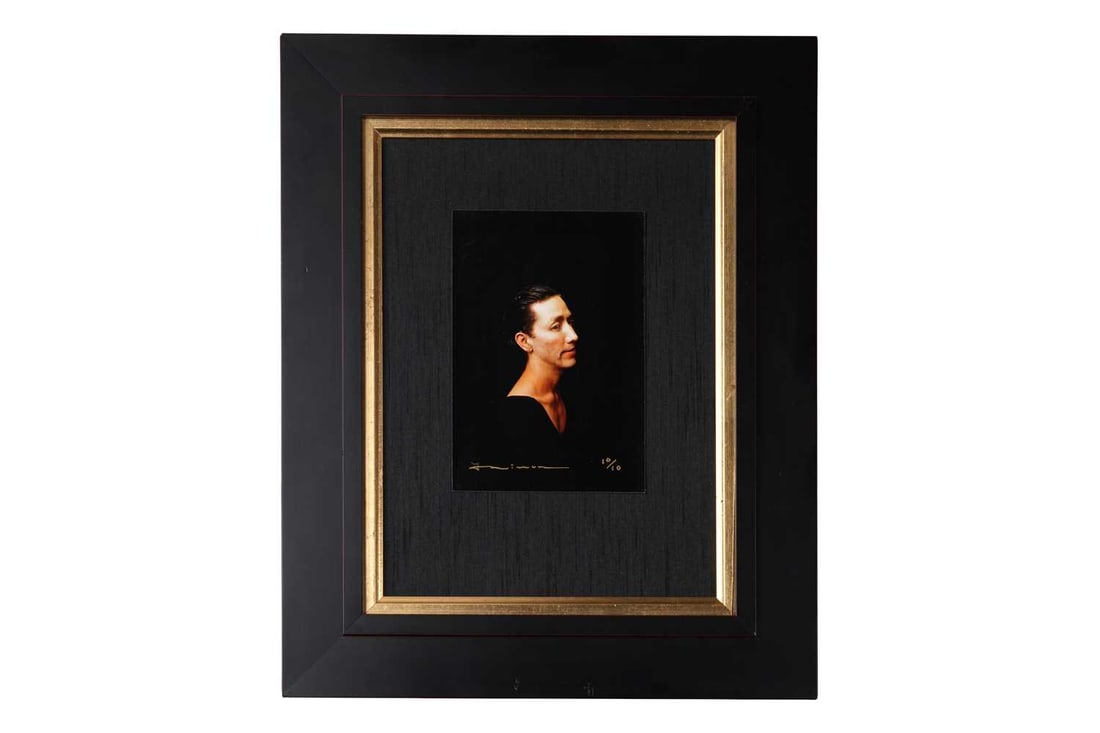 YASUMASA MORIMURA (1951 – ) 9 Visages: YASUMASA MORIMURA (1951 – ) 9 Visages 1993 A silver gelatin print, one of nine photographs from a 1993 project, signed with a marker Yasumasa Morimura, 10/10 along the lower margin, framed and g