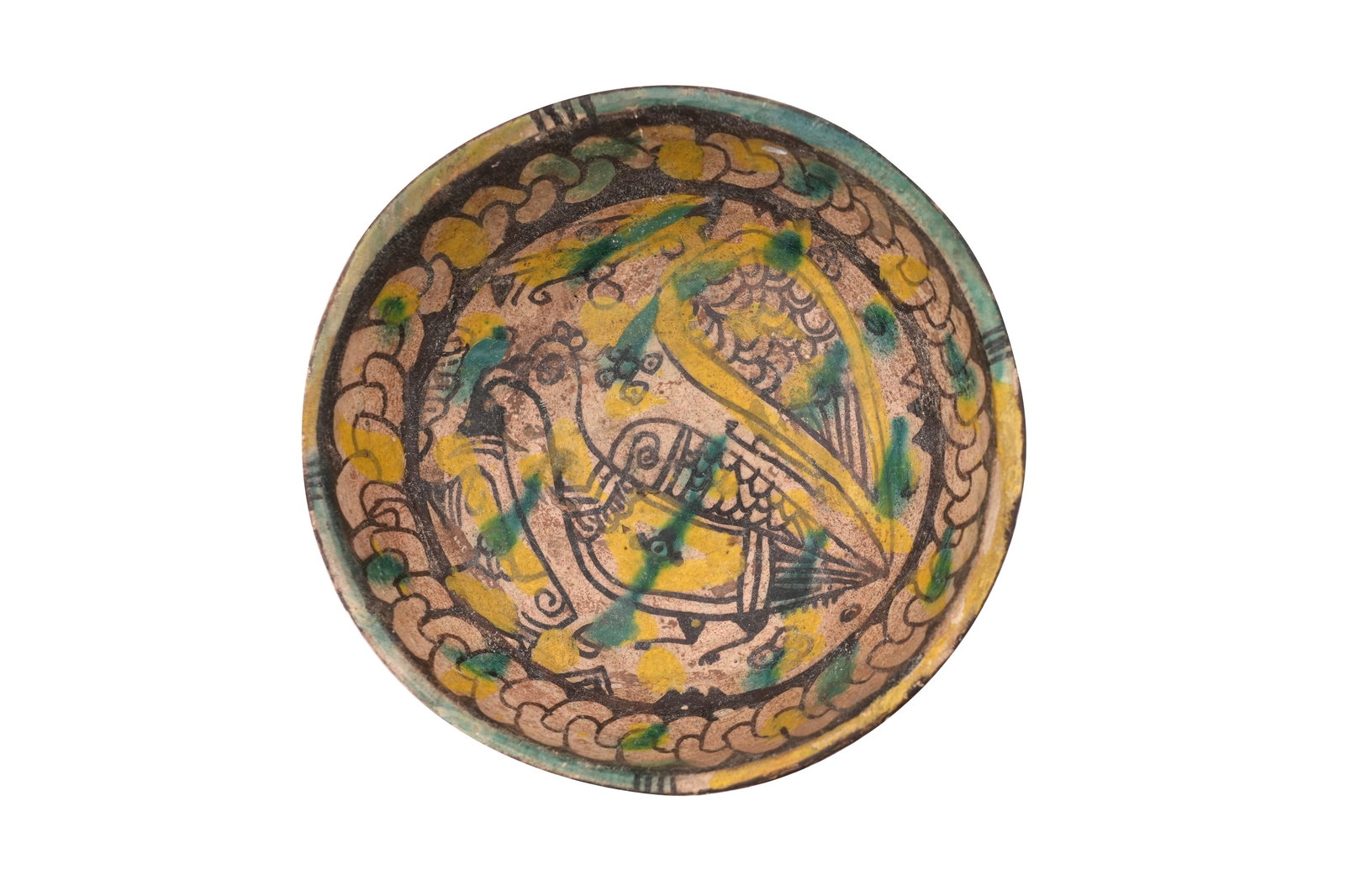A NISHAPUR GLAZED POTTERY BOWL Iran, 10th century (1 of 5)