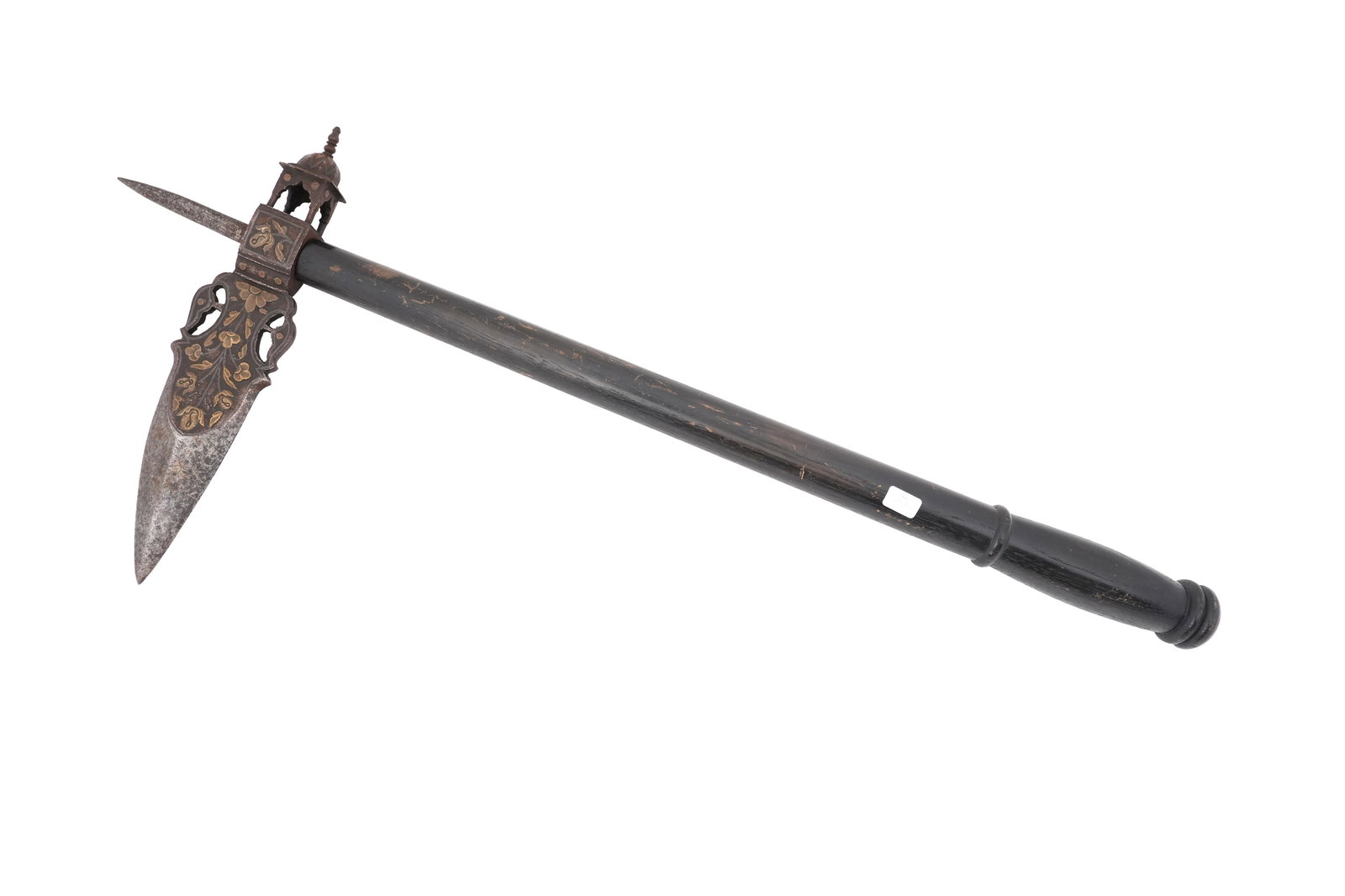 AN INDIAN BRASS ZAGHNAL AXE India, 19th century (1 of 7)