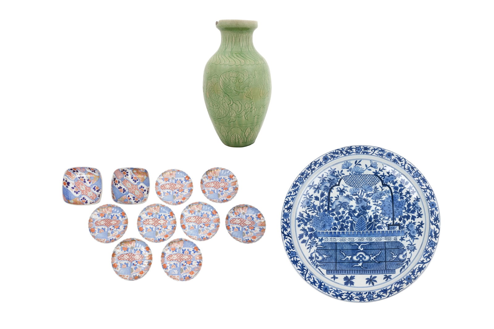 A GROUP OF ASIAN CERAMICS Early 20th century (1 of 20)