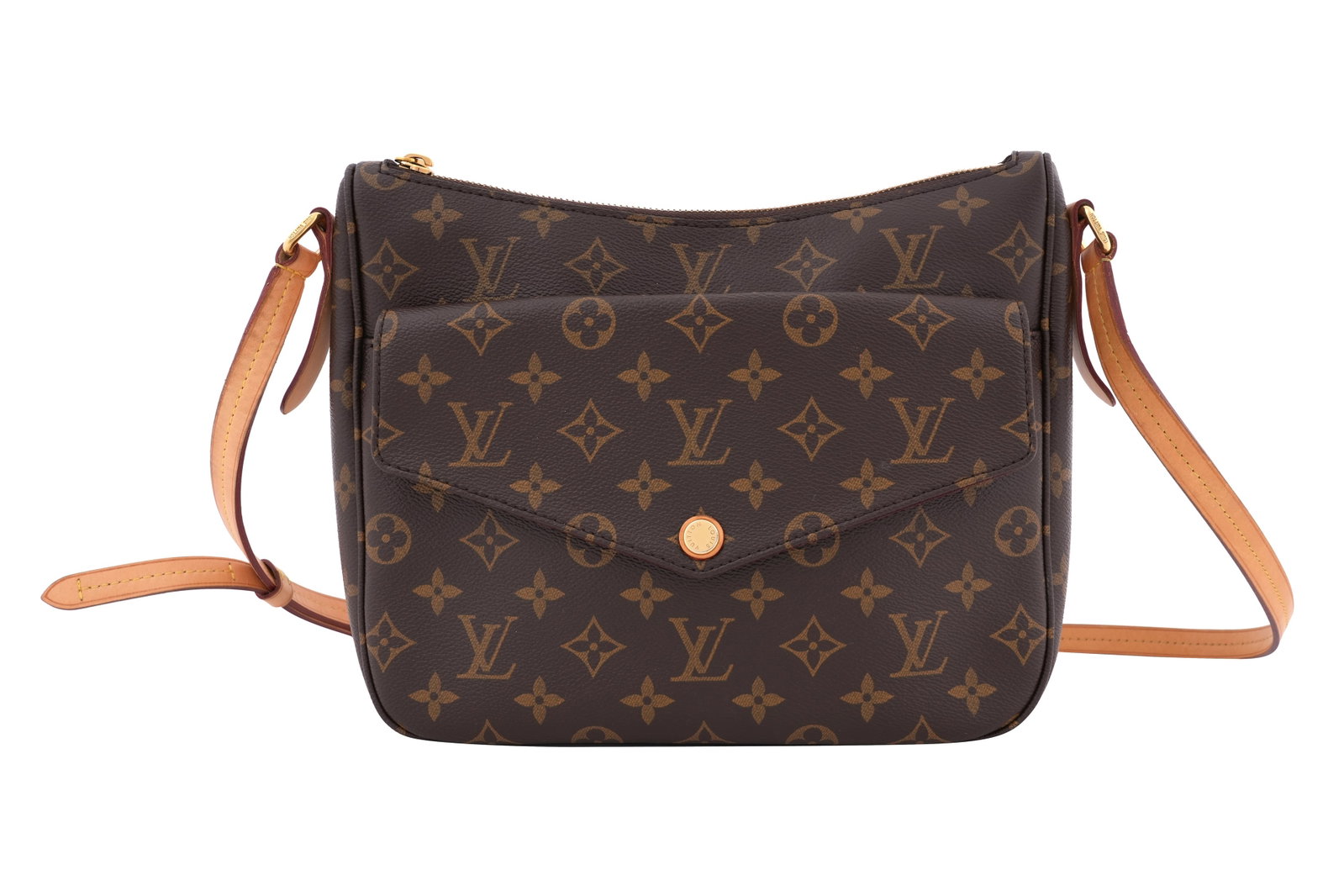 A LOUIS VUITTON MONOGRAM CANVAS MABILLON CROSSBODY BAG Made in Spain, 2015: A LOUIS VUITTON MONOGRAM CANVAS MABILLON CROSSBODY BAG Made in Spain, 2015 A versatile Louis Vuitton Mabillon crossbody bag crafted in the house’s iconic Monogram canvas, featuring a structured yet 