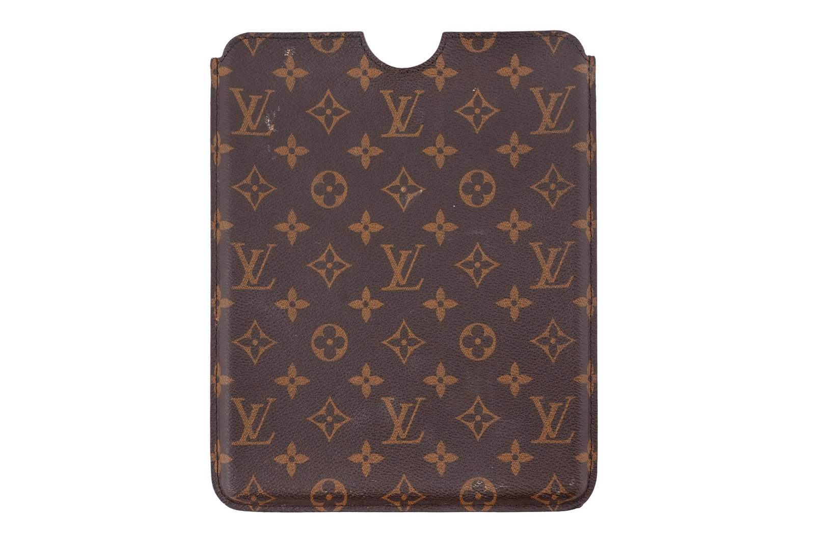 A LOUIS VUITTON MONOGRAM CANVAS IPAD SLEEVE / TABLET CASE Made in France, c.2012- 2016: A LOUIS VUITTON MONOGRAM CANVAS IPAD SLEEVE / TABLET CASE Made in France, c.2012- 2016 A refined and practical accessory reflecting Louis Vuitton’s adaptation to modern digital lifestyles, executed