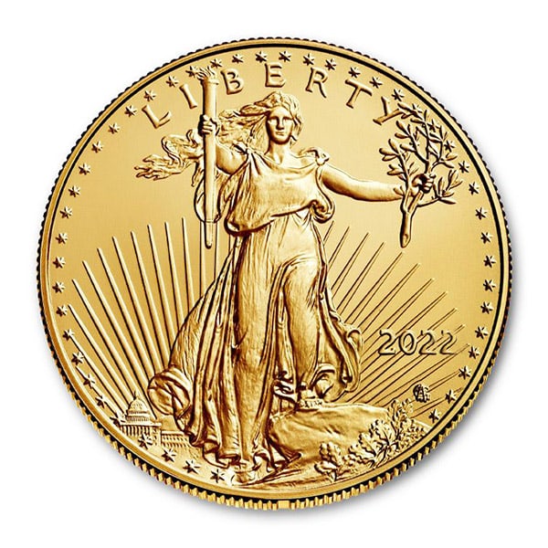 2022 American Gold Eagle 1/2 oz Uncirculated (1 of 2)