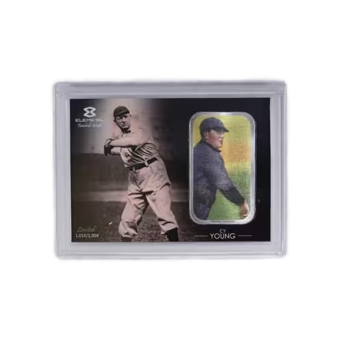 1oz Silver Bar T-206 Cy Young Baseball Greats Series #2 (1 of 2)