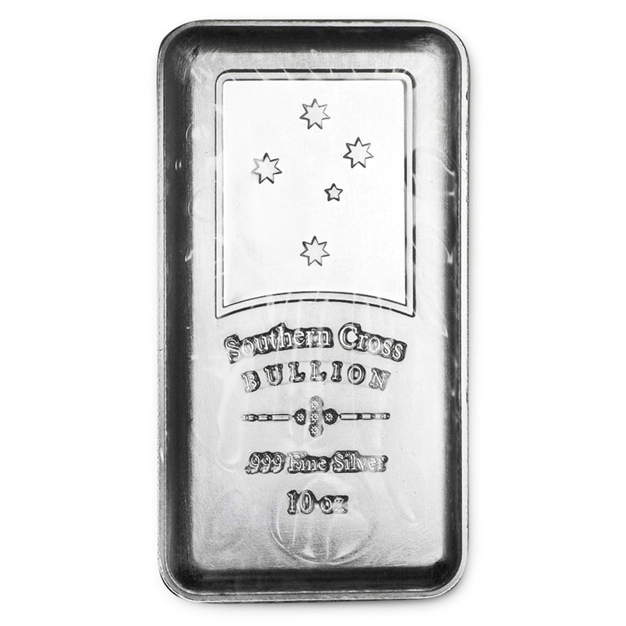 10 oz Silver Bar - Southern Cross Bullion (1 of 2)
