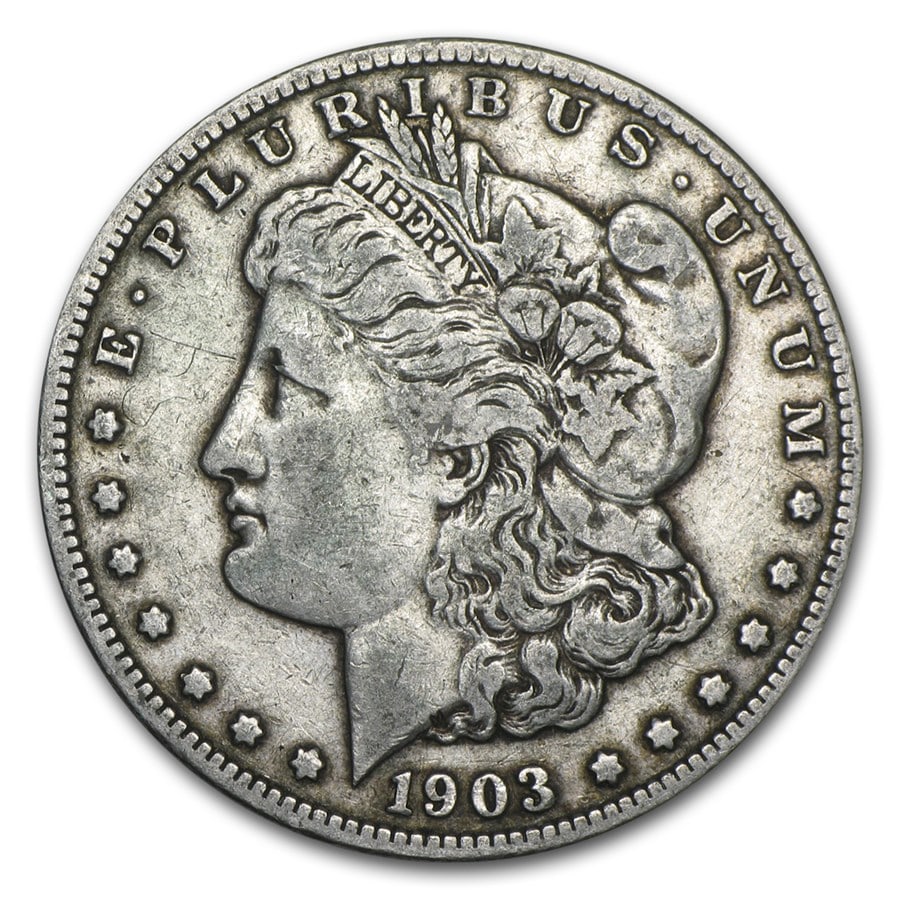 Morgan Silver Dollar Very Fine Condition 1903-S (1 of 2)