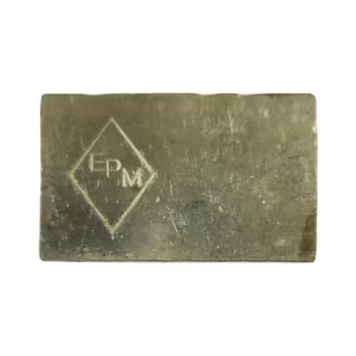 Vintage Extruded EPM 10 oz Bar: The Vintage 10 oz EPM (Extruded Precious Metals) Silver Bar is a distinctive relic of mid-20th-century bullion production, celebrated for its unique extrusion manufacturing process. Unlike cast or min