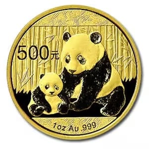 Chinese Gold Panda 1 Ounce 2012 (1 of 2)