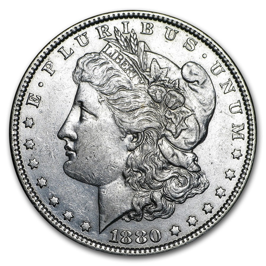 1880-O MS-61+ Morgan Dollar-Non Graded (1 of 2)