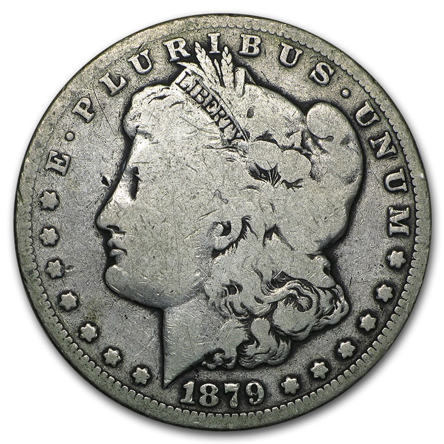 Morgan Silver Dollar G-VG 1879-CC (1 of 2)