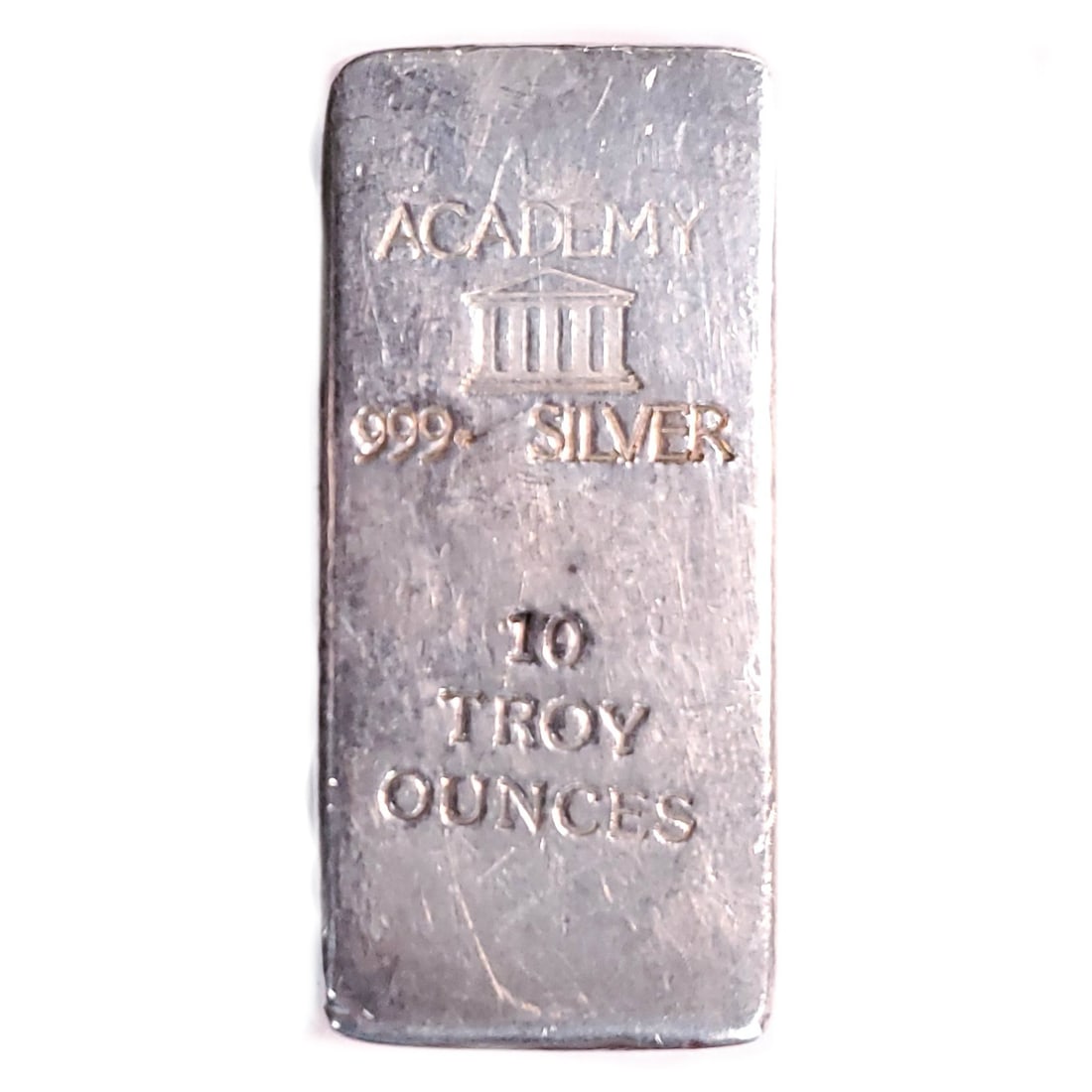 10 oz Academy Silver Bar Type 2 (1 of 1)
