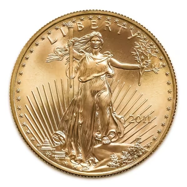 2011 American Gold Eagle 1/4 oz Uncirculated (1 of 2)