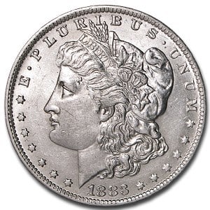 1883-O Morgan Dollar Cracked From Roll: The 1883-O Morgan Dollar (Cracked From Roll) showcases vibrant cartwheel luster and bold detail from the New Orleans Mint. A fresh 90% silver example with excellent collectible crossover interest.