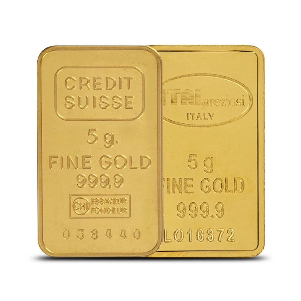 5 Gram Gold Bar (Varied Condition, Any Mint) (1 of 1)