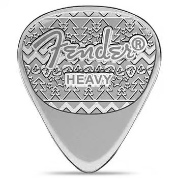 2025 10 Gram PAMP Suisse Silver Fender? Holiday Guitar Pick (1 of 2)