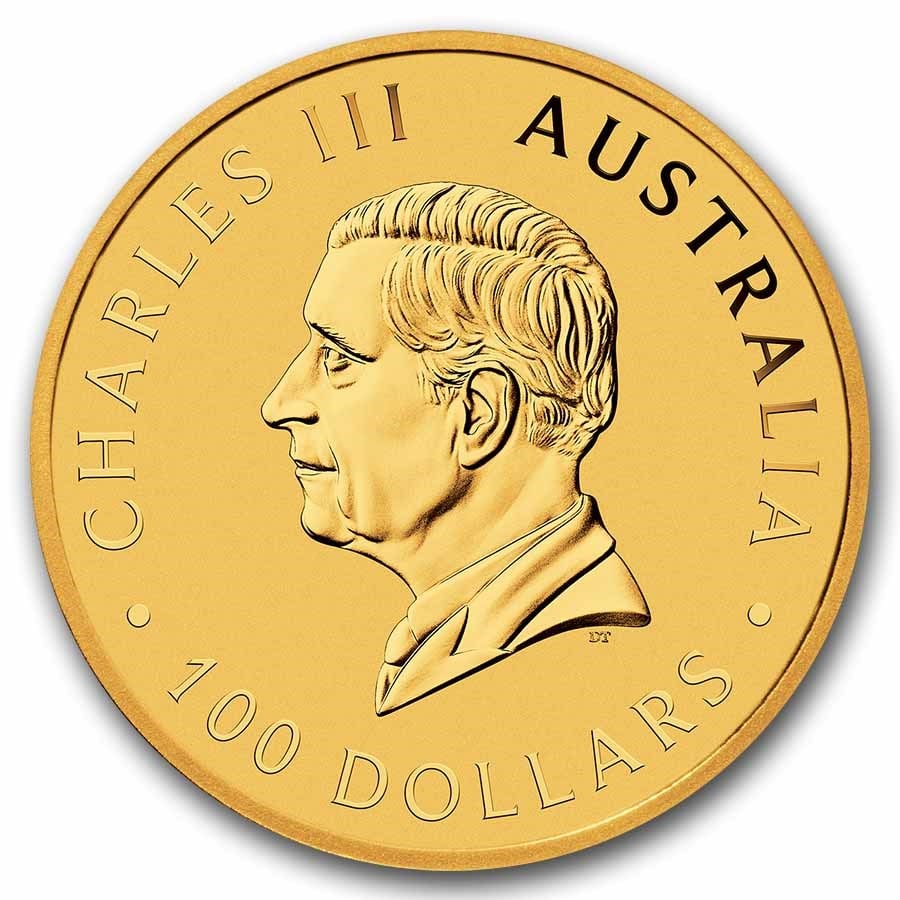 2026 Australia 1 oz Gold Kangaroo BU: 2026 Australia 1 oz Gold Kangaroo BU Coin – 1 oz .9999 fine gold, Brilliant Uncirculated in protective capsule, IRA-eligible sovereign bullion from the Perth Mint.