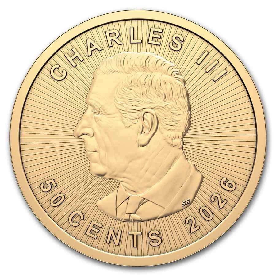 2026 1 gram Gold Maple Leafs Maplegram25™ (In Assay): This 1 gram Gold Maple Leaf Maplegram25™ features Canada’s iconic maple leaf design in .9999 fine gold. Produced by the Royal Canadian Mint, each bar comes sealed in assay packaging for authentici