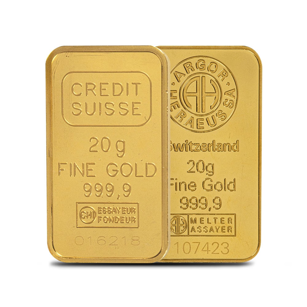 20 Gram Gold Bar (Varied Condition, Any Mint) (1 of 1)