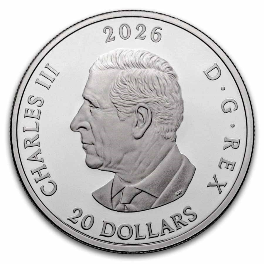 2026 RCM 1 oz Ag $20 Canada's National Parks: Torngat Mountains (1 of 2)