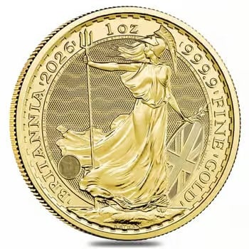 2026 Great Britain 1 oz Gold Britannia Coin BU (1 of 2)
