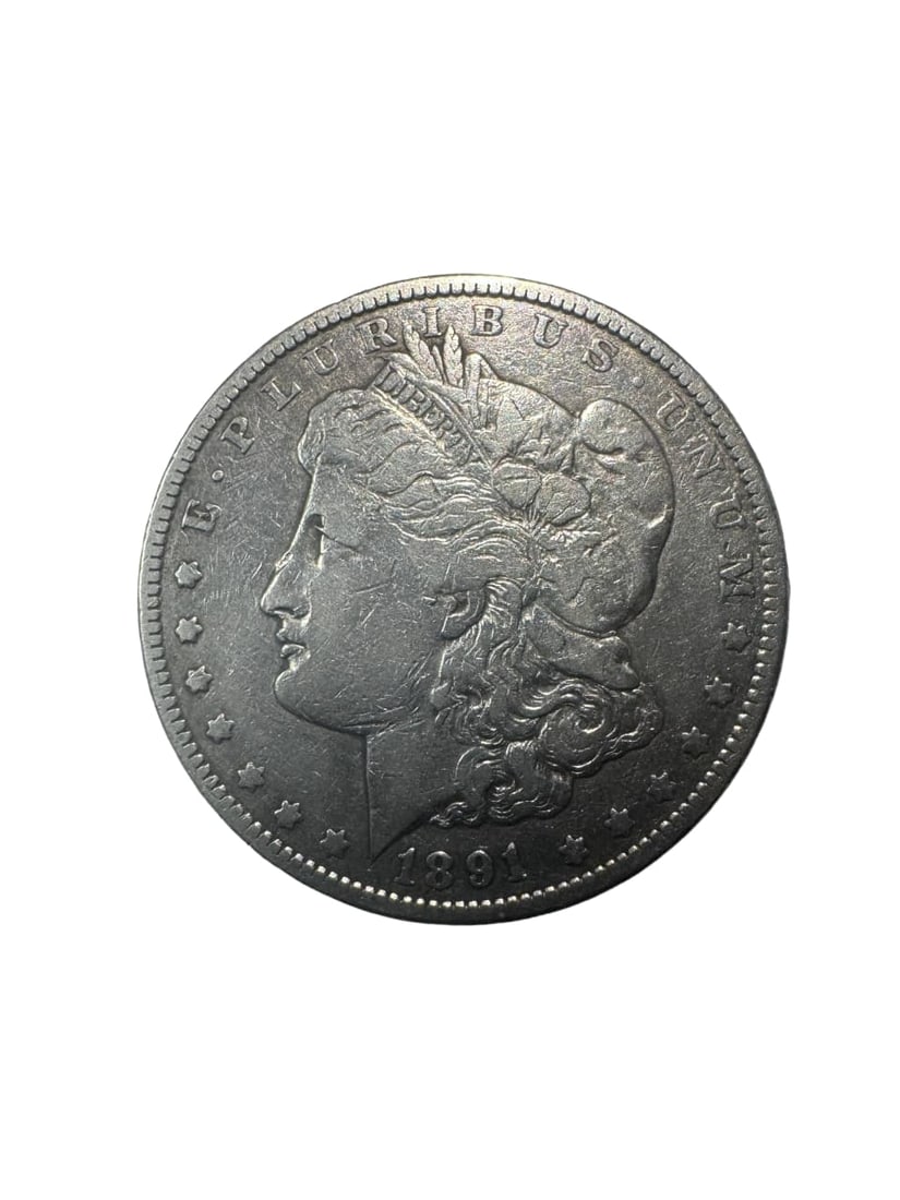 1891-CC Morgan dollar XF (1 of 2)