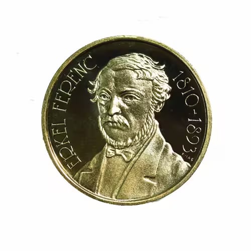 Hungary 1000 Forint Gold PF 1993 Ferenc Erkel (1 of 2)