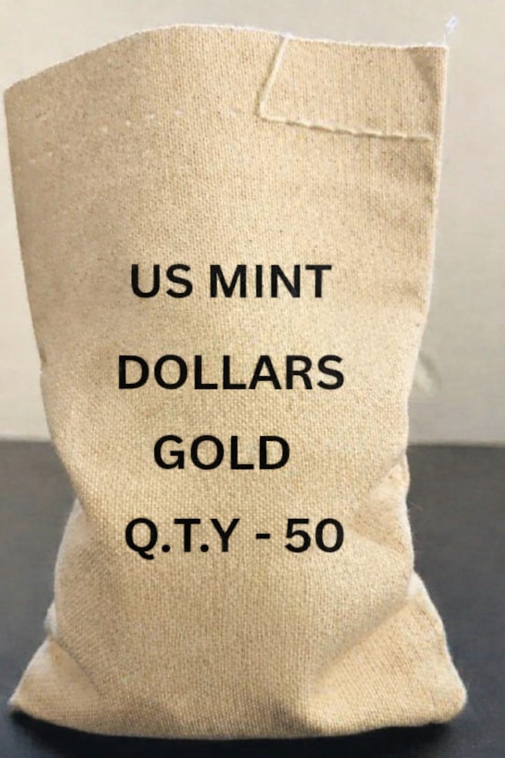 QTY 50 $2.5 Liberty Head Gold Sealed Bag BU Stock photo: This sealed bag includes 50 $2.5 Liberty Head Gold Coins in Brilliant Uncirculated (BU) condition with bright mint luster and crisp details. Each coin features the iconic Liberty Head design with eagl