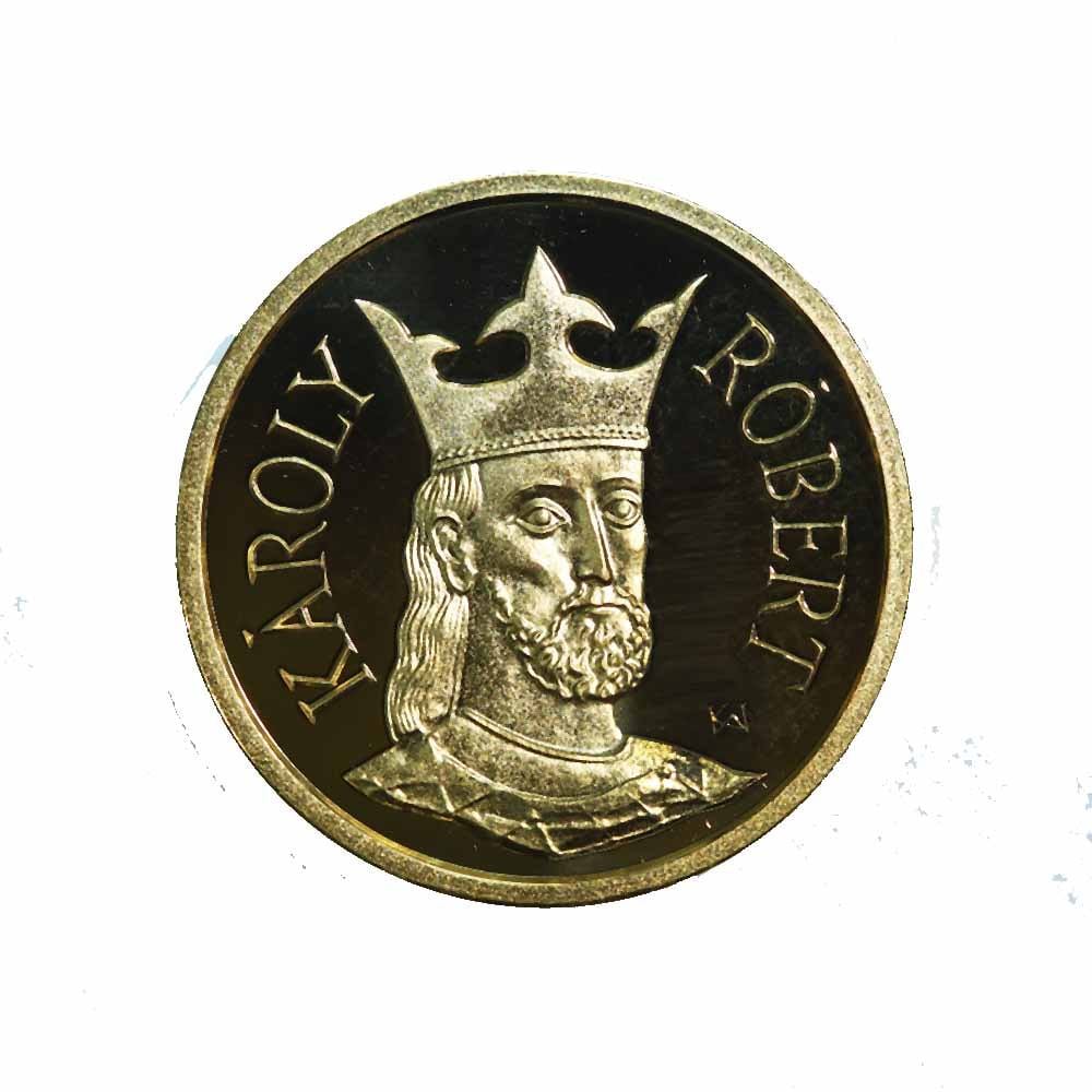 Hungary 1000 Forint Gold PF 1992 King Charles Robert (1 of 2)