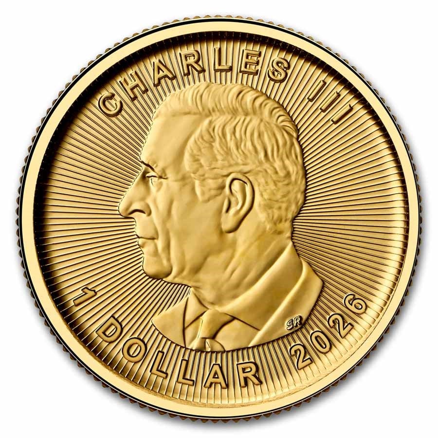 2026 Canada 1/20 oz Gold Maple Leaf BU (1 of 2)