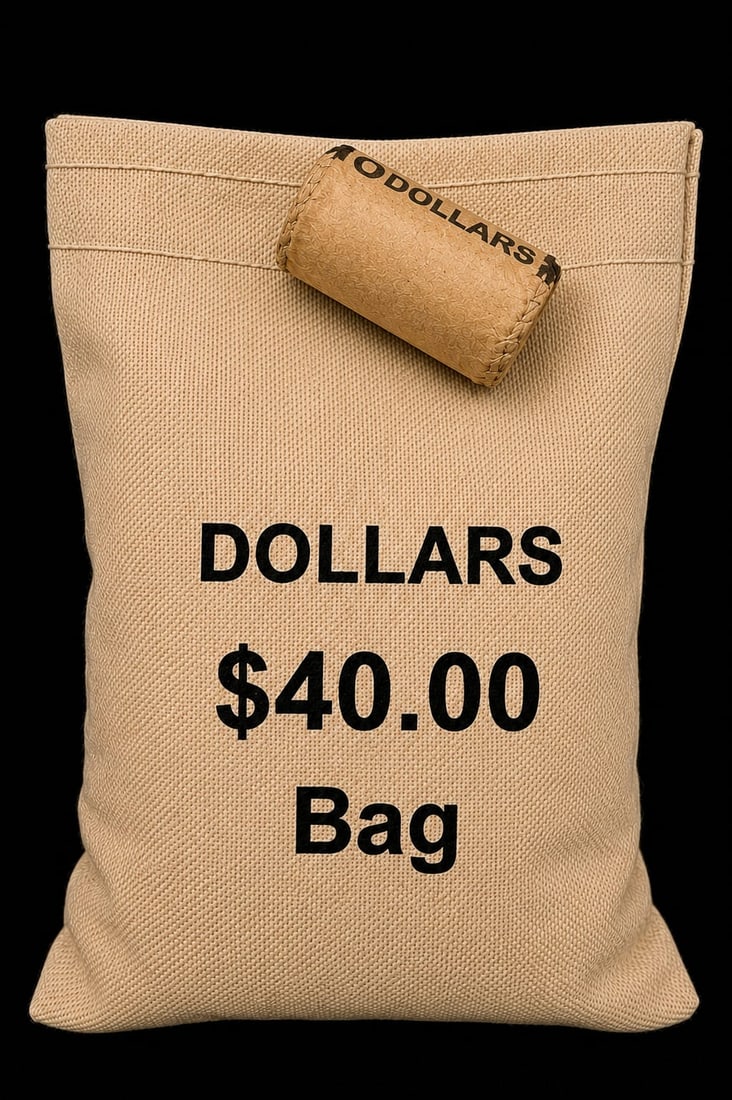 BU $10 1999 & 1999 1 oz & BU $40 1 oz Canadian Silver BAG (1 of 2)